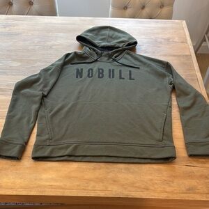 NOBULL Green Pullover Hoodie Sweatshirt